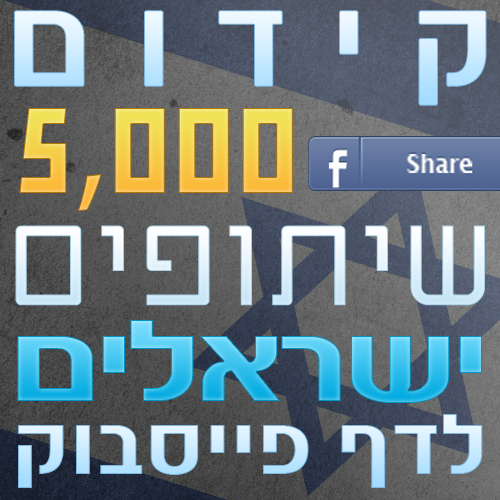 5000 שיתופים ישראלים לפוסטים